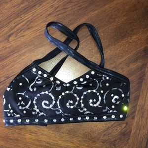 Details Dancewear child medium bra top (stoned)